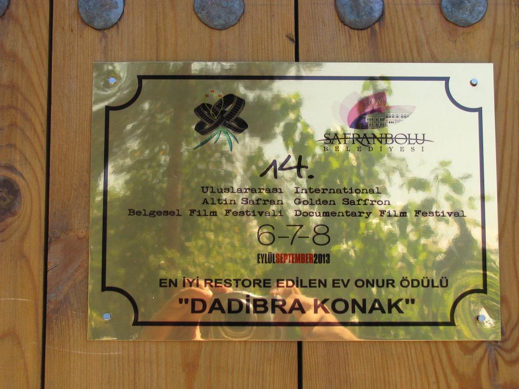 Dadibra Konak Hotel Saframbolu Exterior foto